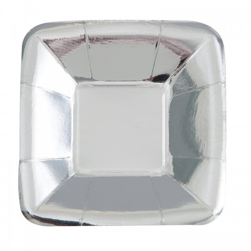 Mini Pratos Prateado